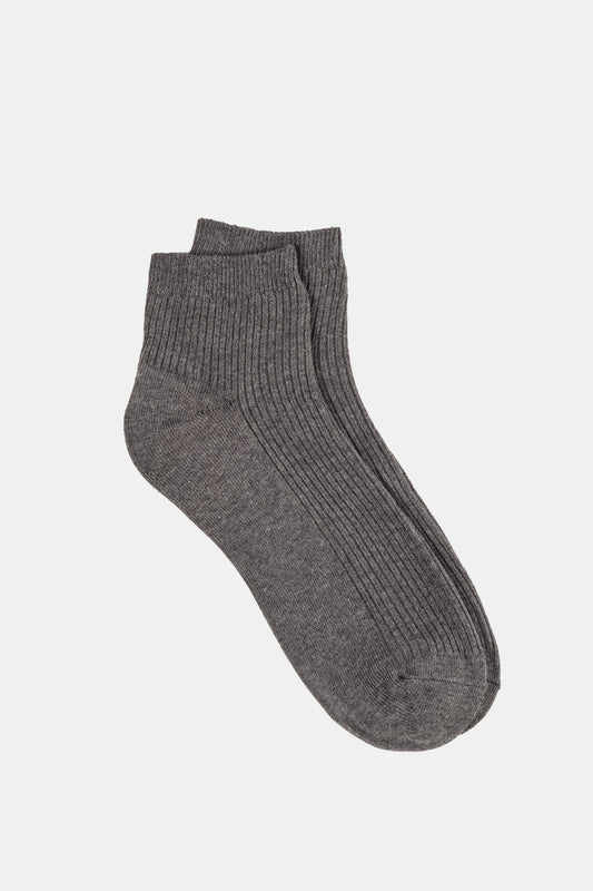 CAMEO RIBBED ANKLE SOCKS - 4 PACK