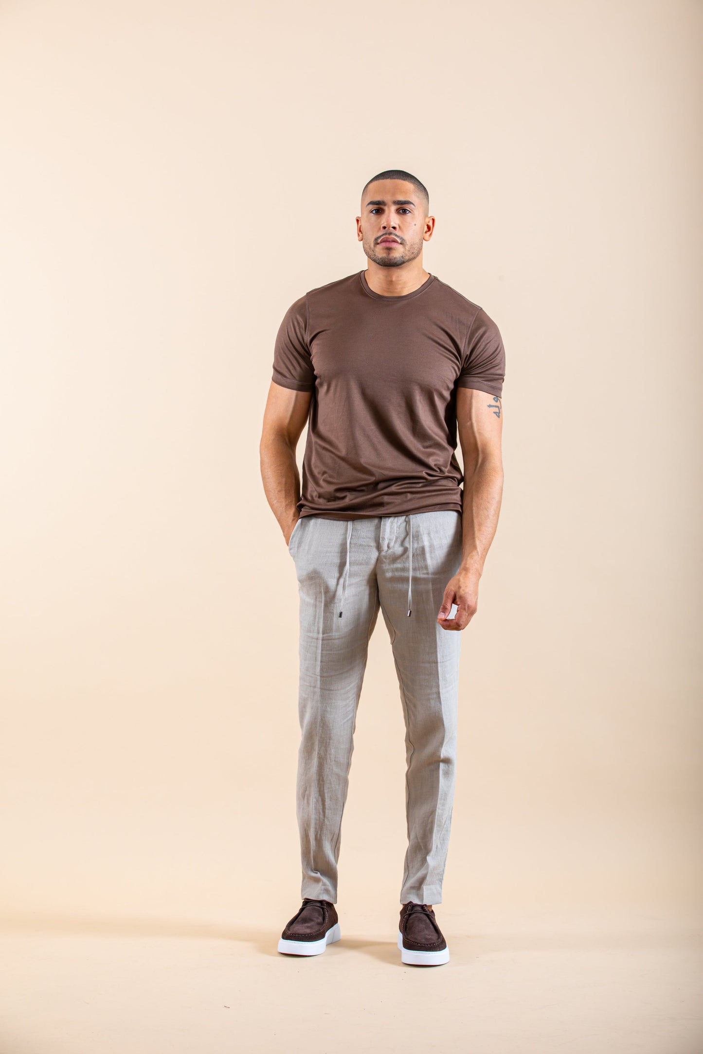 Mercerised Glans Luxury T-Shirt