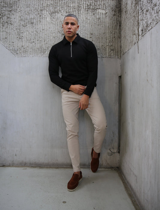 Zipper longsleeve pull
