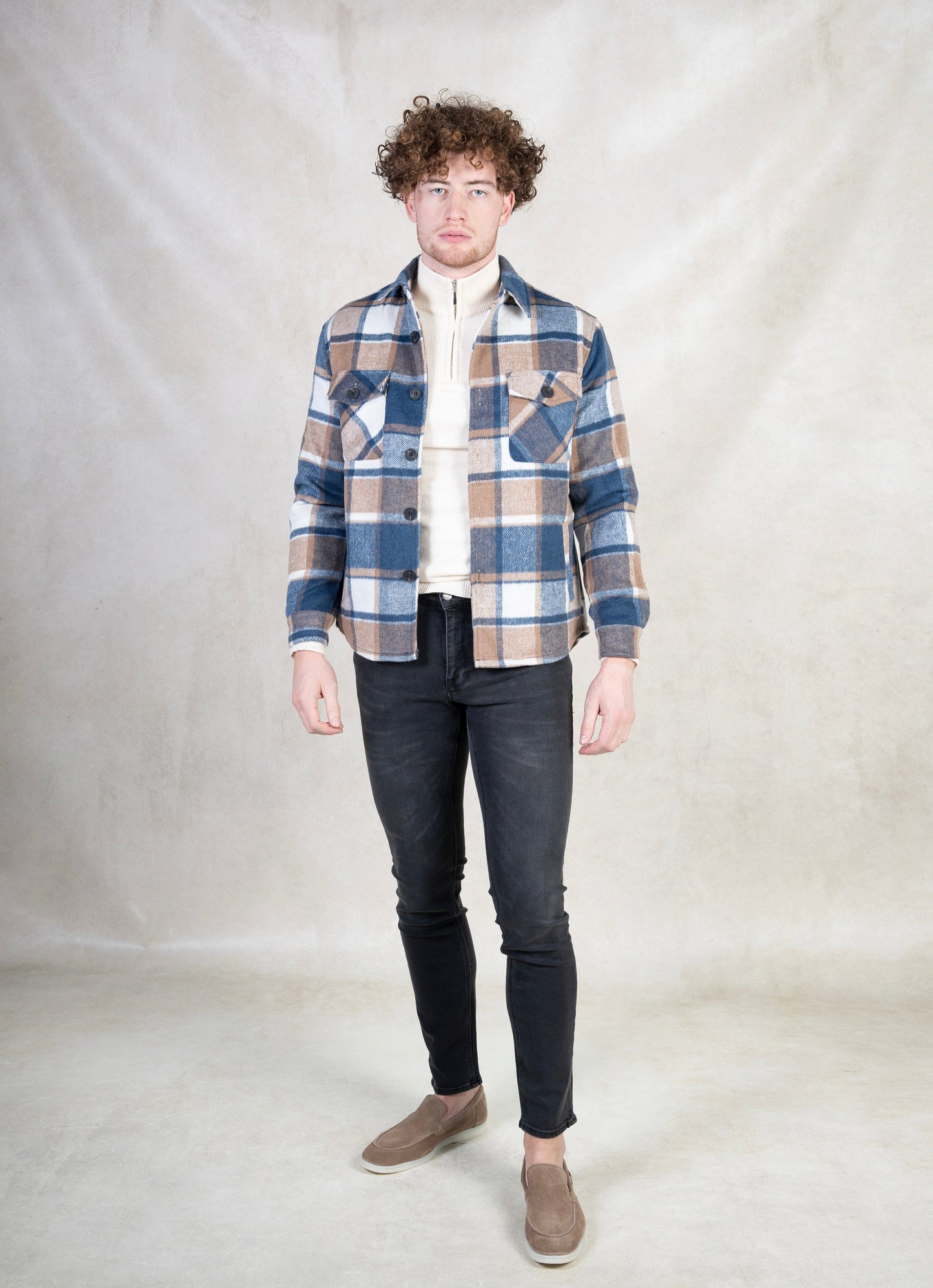 Navy Fall - overshirt
